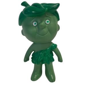 Jolly Green Giant Sprout Vinyl Toy Rubber Doll Figure Vintage 6"